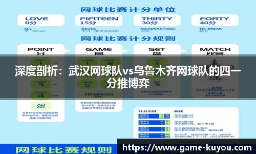深度剖析：武汉网球队vs乌鲁木齐网球队的四一分推博弈